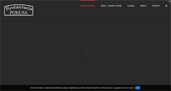 Desktop Screenshot of pokusa.eu